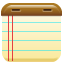 14, button, notes icon