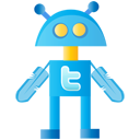 twitterbot,robot,twitter,social network,social,sn icon