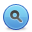 blue, button, spotlight icon