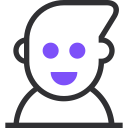 account, avatar, man, people, person, profile, user svg vector icon