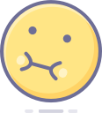 awkward, emoji, face, smiley svg vector icon
