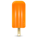 icecream, orange icon