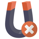 physics,magnet,close icon