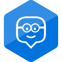 colored, edmodo, education, hexagon, media, social, social media svg vector icon