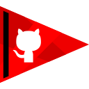 github, media, online, social svg vector icon
