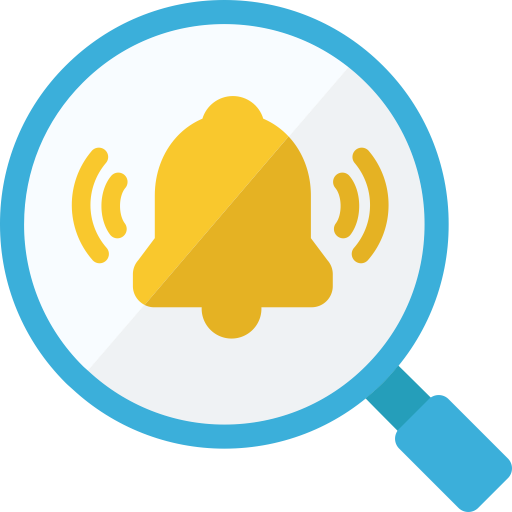 Important Matters Early Warning Audit svg vector icon