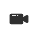 record, recorder, video, video player svg vector icon