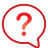 balloon, basic, question, red icon