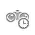 binoculars,clock icon