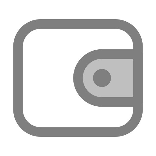Wallet svg vector icon