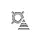 currency,sign,pyramid icon