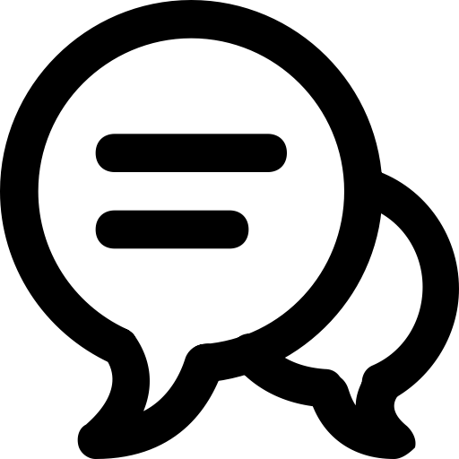 Chat svg vector icon