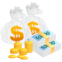 bag, cash, coin, money icon