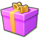 giftbox,purple icon