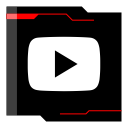 internet, web, youtubeplay svg vector icon