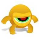 crazyeye,anger icon