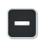 collapse, sticker, toggle icon