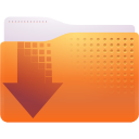 download, folder icon