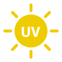 light, radiation, rays, sun, ultraviolet, uv, weather svg vector icon