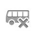 bus,cross icon