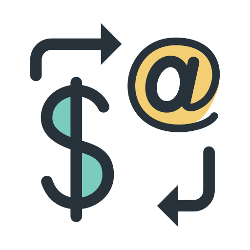 Color Block Internet Symbol svg vector icon
