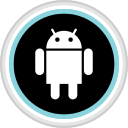 android, media, online, social svg vector icon