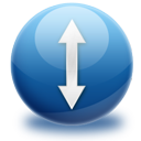 resize, ver, vertical icon