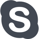 skype svg vector icon