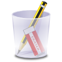eraser, pencil, write icon