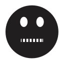 emoji, emotion, grimacing, smiley svg vector icon