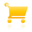 cart, shopping, yellow icon