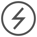 battery, charge, circle, electricity, lightning, power svg vector icon