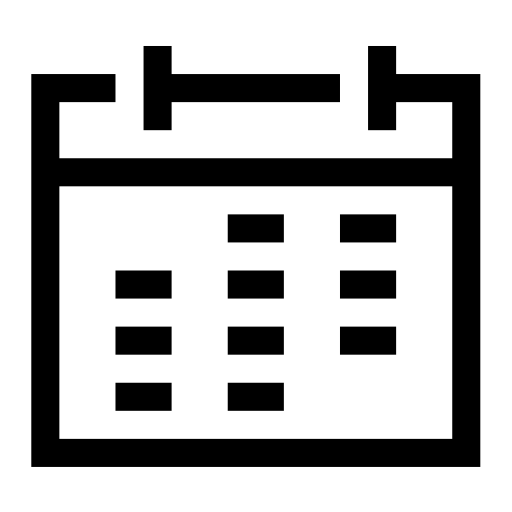 Date Selection svg vector icon
