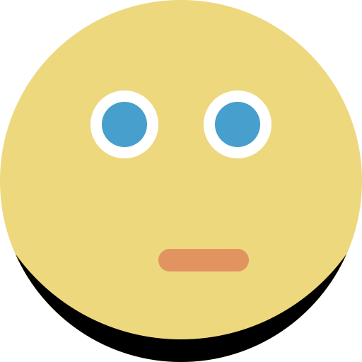 Confused svg vector icon
