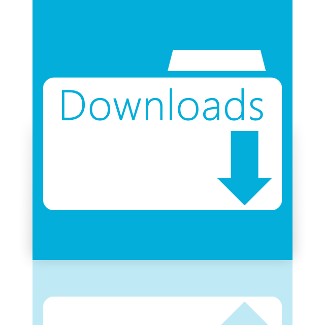 downloads, folder, mirror icon