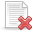page,text,close,no,cancel,stop,file,document icon