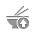 chopsticks,bowl,bowl up,up icon