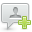 add, comment, user icon
