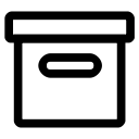 box, logistic, package, present, product svg vector icon