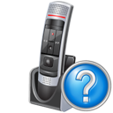help, microphone icon