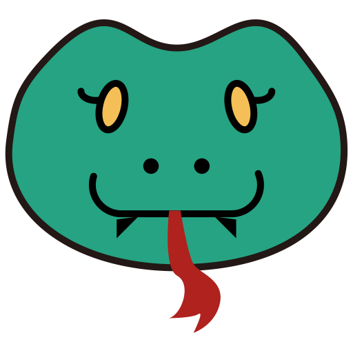 Snake svg vector icon