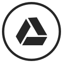 drive, google, social svg vector icon
