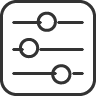 sliders icon
