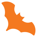 bat, fly, halloween, holyday, scarry svg vector icon