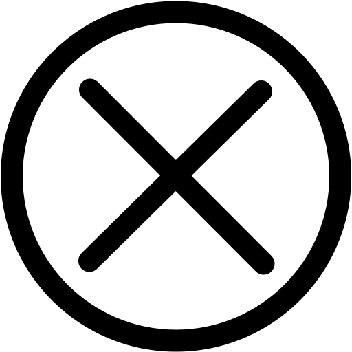 Close svg vector icon