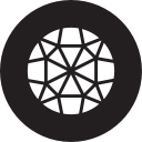 diamond, dmd svg vector icon