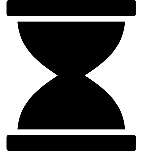 Hourglass svg vector icon