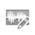 audio,wave,pencil icon