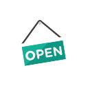 open, sign svg vector icon