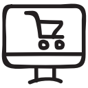 business, buy, cart, digital, online, shop, shopping svg vector icon